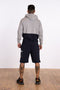 Split Print Hoody - Grey - Serious Royalty