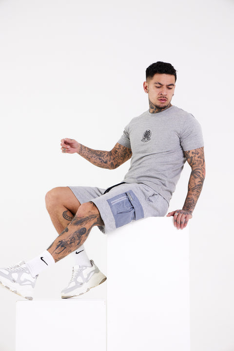 Men's Sleep Shorts in Grey