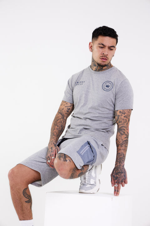 Full view of round neck t shirt for men