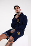 Men's Navy denim shorts