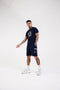Crest Print T-shirt - Navy - Serious Royalty