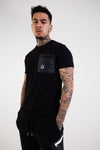 simple black t shirt for men