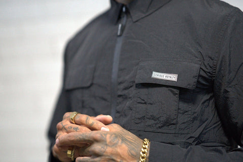 Overshirt Jacket with Chest Pockets