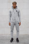 Grey Hoody Tracksuit Jacket 