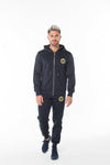 Navy Polyester Tracksuit Jacket